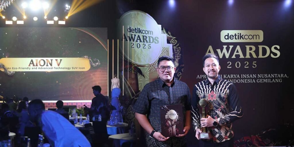 AION V Dapatkan Penghargaan Pada Ajang detikcom Awards 2025